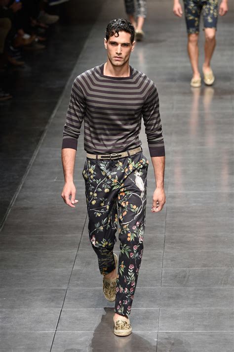 dolce gabbana menswear spring summer 2018|dolce and gabbana outfits men.